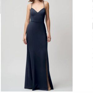 Midnight (Navy) Jenny Yoo Reese Dress - size 2